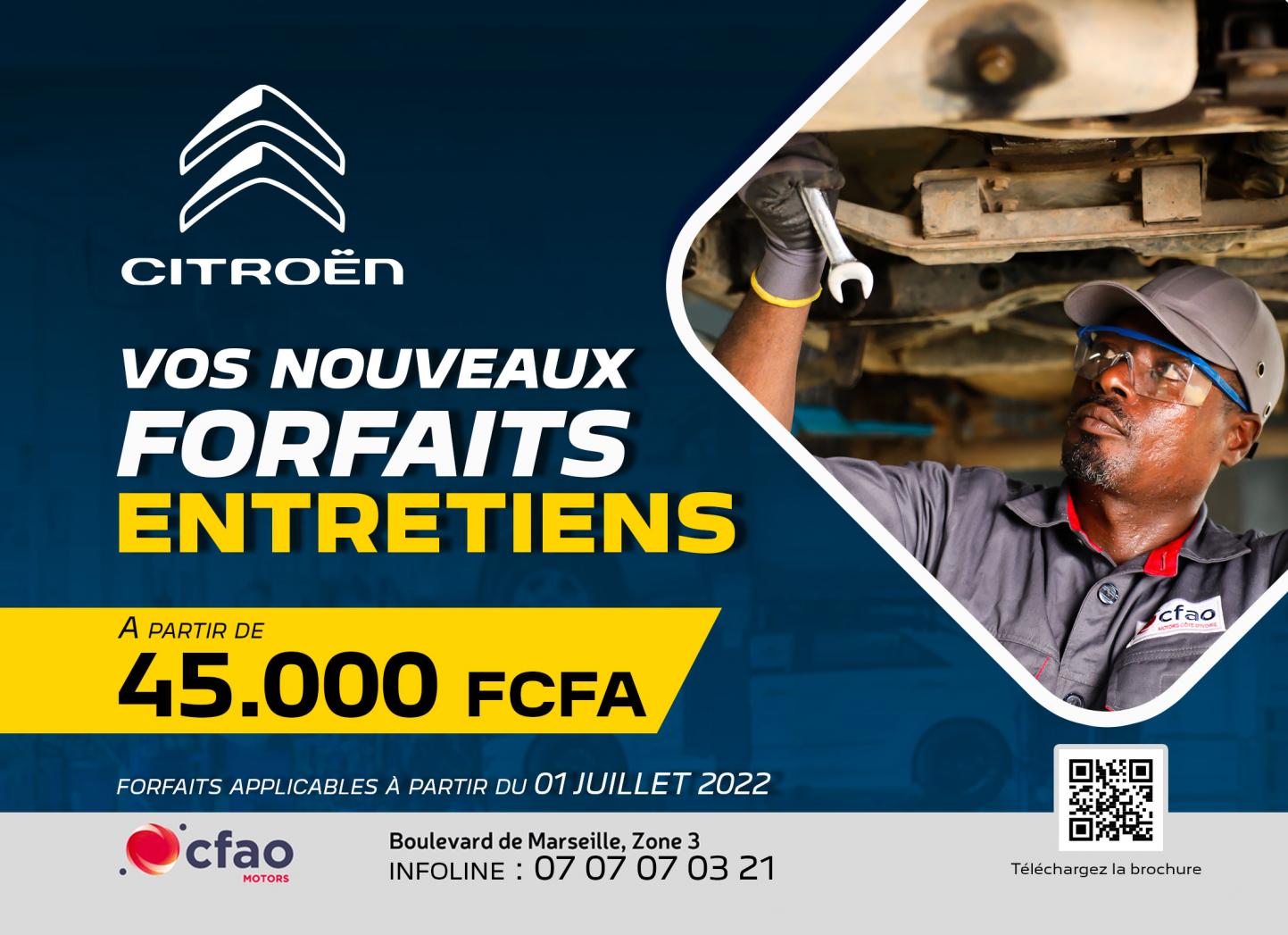 Découvrez nos forfaits entretiens | Citroën